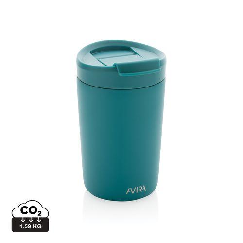 Achat Mug 300ml en acier recyclé RCS Avira Alya - turquoise