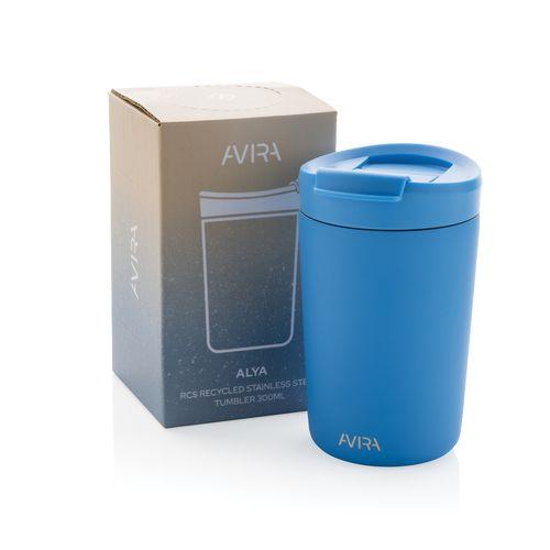 Achat Mug 300ml en acier recyclé RCS Avira Alya - bleu