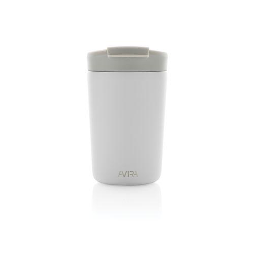 Achat Mug 300ml en acier recyclé RCS Avira Alya - blanc