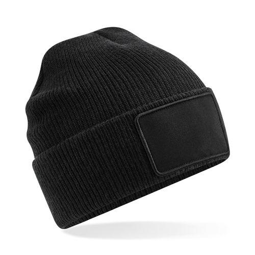 Achat Bonnet Thinsulate™ avec patch amovible - noir