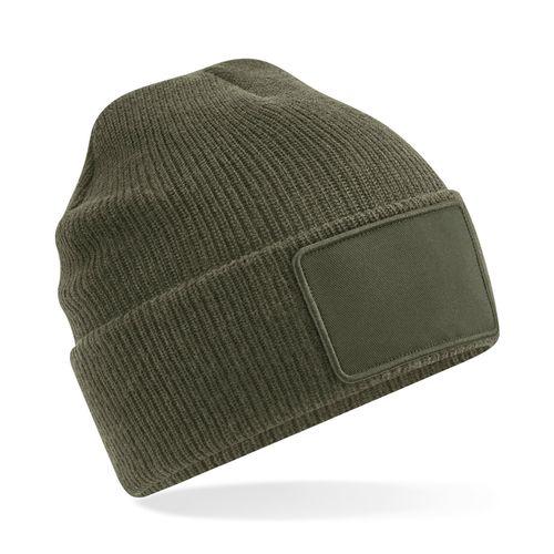 Achat Bonnet Thinsulate™ avec patch amovible - vert militaire