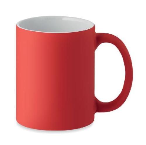Achat Matt coloured mug 300 ml DUBLIN COLOUR - rouge