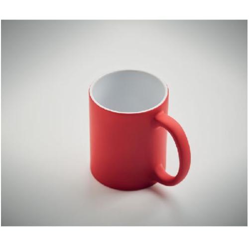 Achat Matt coloured mug 300 ml DUBLIN COLOUR - rouge