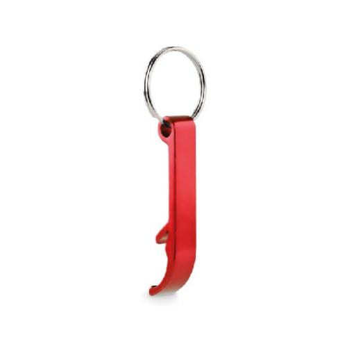 Achat Recycled aluminium key ring OVIKEY - rouge