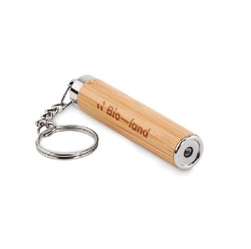 Achat Mini bamboo torch with keyring PIANTI - bois