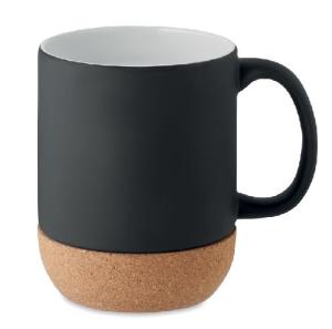 Matt ceramic cork mug 300 ml MATT