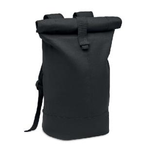 Rolltop washed canvas backpack ZURICH ROLL