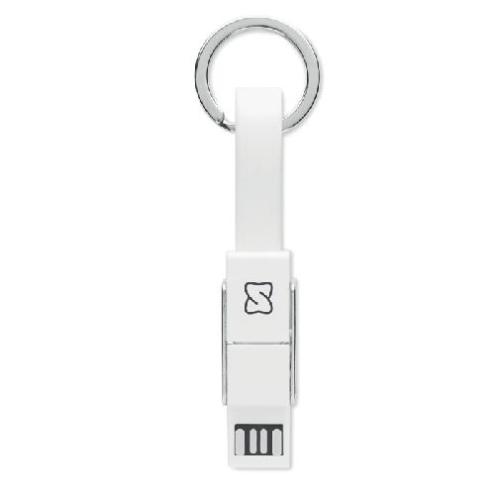 Achat keying with 4 in 1 cable KEY C - blanc
