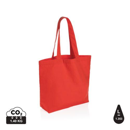 Achat Sac shopping en toile recyclé 240g/m² Impact Aware™ - rouge vif