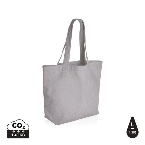 Achat Sac shopping en toile 240g/m² recyclée non teinté Aware™ - gris