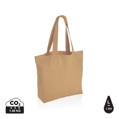 Achat Sac shopping en toile 240g/m² recyclée non teinté Aware™ - marron