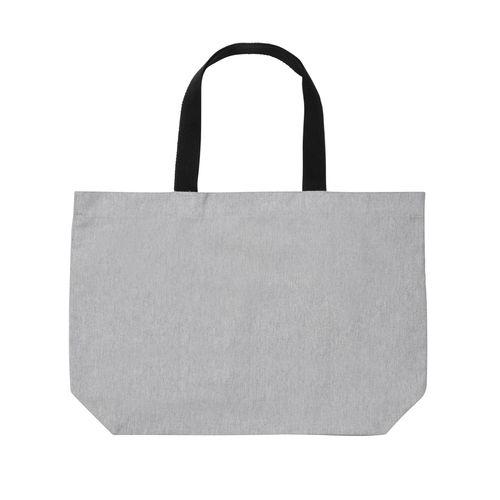 Achat Grand sac tote en toile 240 g/m² recyclée non teintée Aware™ - gris