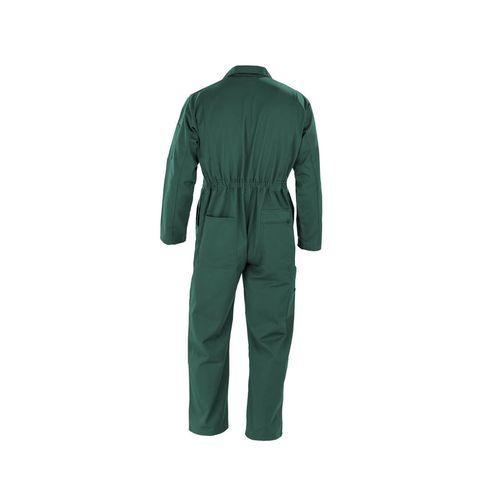 Achat RECYCLED ACTION OVERALL WITH ZIP FRONT - vert bouteille