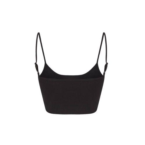 Achat WOMEN'S SUSTAINABLE FASHION CROPPED TOP - noir