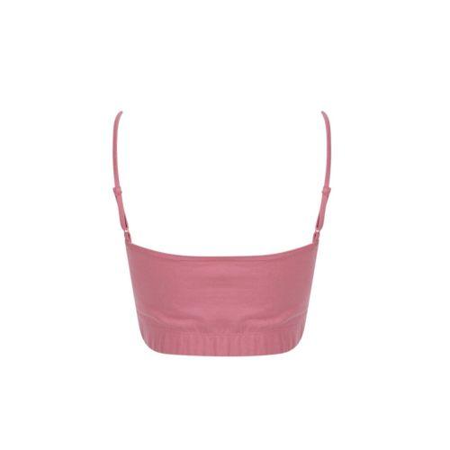 Achat WOMEN'S SUSTAINABLE FASHION CROPPED TOP - rose poudré pur