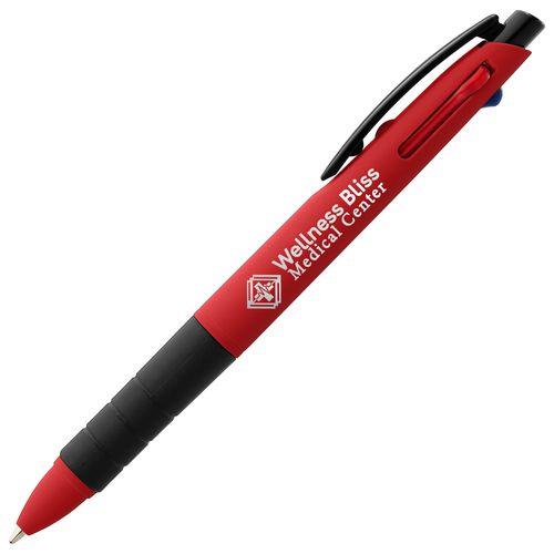 Achat Stylo Trio Softy multi-encres - rouge