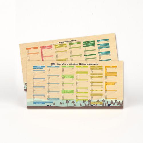 Achat Calendrier en bois - Made in France - 