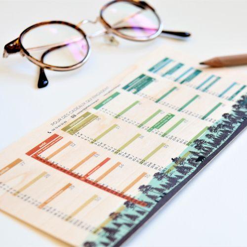 Achat Calendrier en bois - Made in France - 