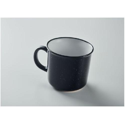 Achat Mug vintage en céramique 400 ml PIGA - noir