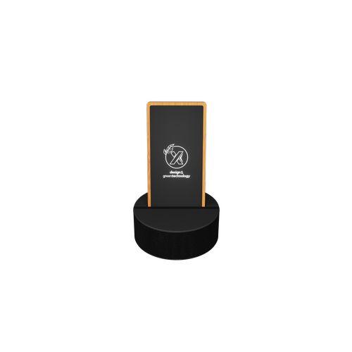 Achat Station speaker 2x3W + chargeur 10W - marron