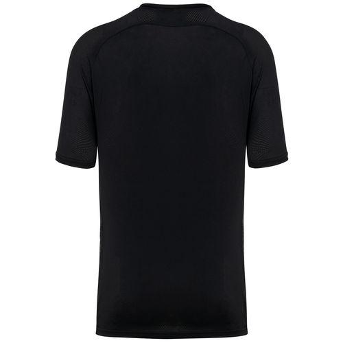 Achat T-shirt de padel bicolore à manches raglan homme - noir