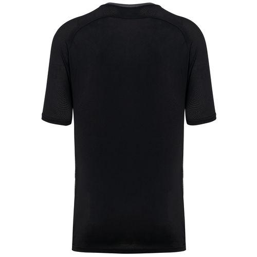 Achat T-shirt de padel bicolore à manches raglan homme - gris foncé mélangé