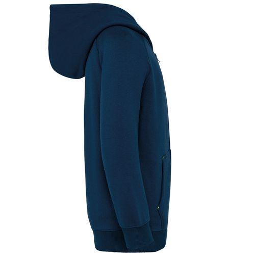 Achat Veste zippée à capuche enfant - bleu marine sport