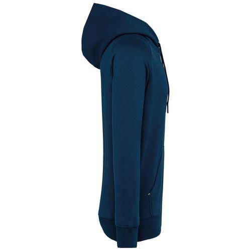 Achat Veste zippée à capuche unisexe - bleu marine sport