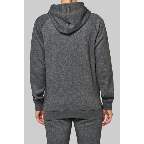 Achat Sweat-shirt à capuche unisexe - gris foncé chiné