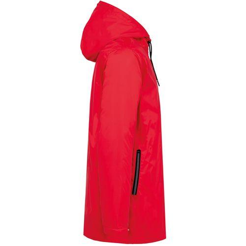 Achat Veste à capuche avec doublure en micropolaire unisexe - rouge