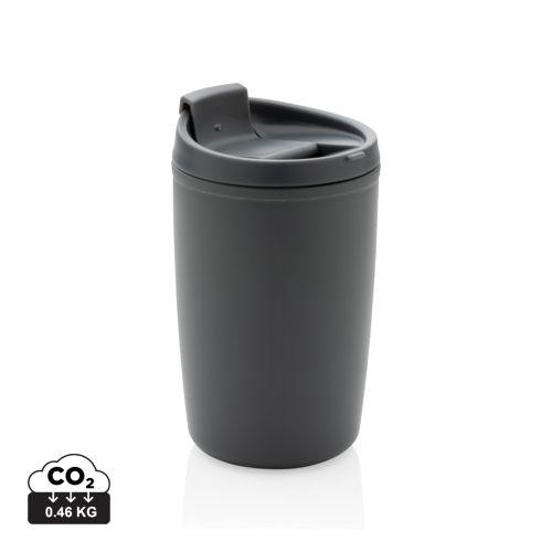 Achat Mug en PP recyclé GRS avec couvercle à bascule - anthracite