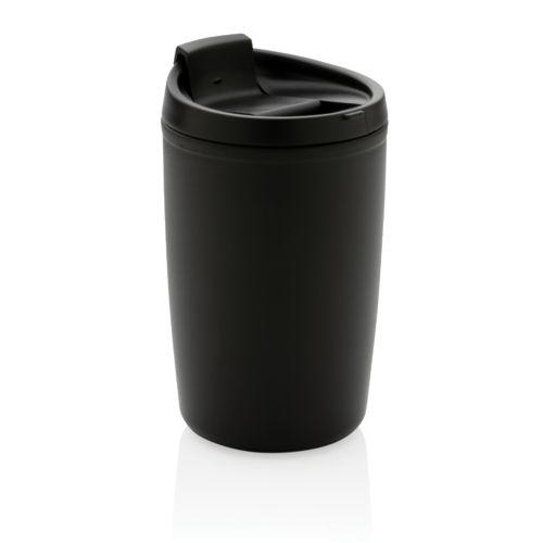Achat Mug en PP recyclé GRS avec couvercle à bascule - noir
