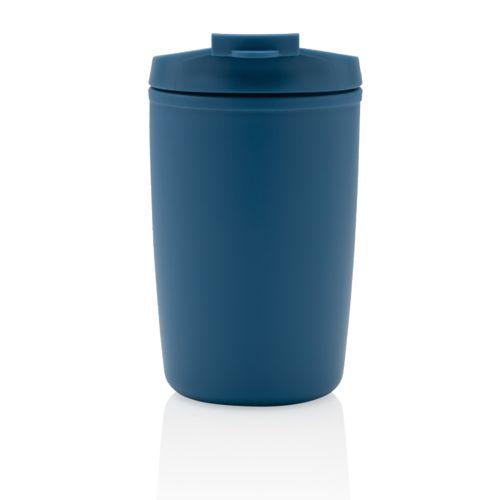 Achat Mug en PP recyclé GRS avec couvercle à bascule - bleu