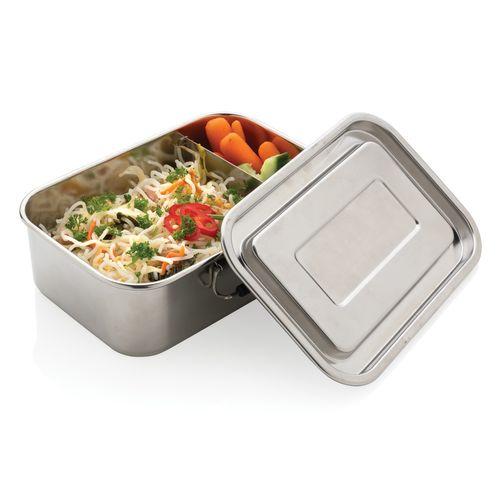 Achat Lunch box étanche en acier inoxydable recyclé RCS - argenté