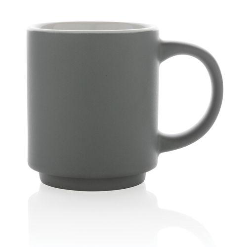 Achat Mug en céramique empilable - gris