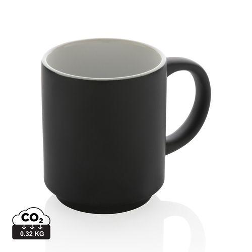Achat Mug en céramique empilable - noir