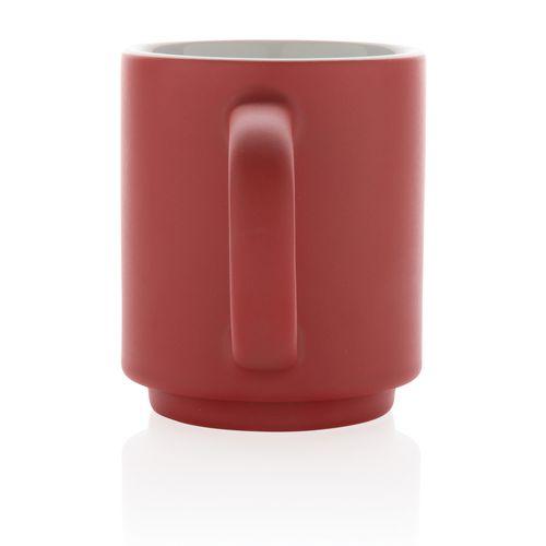 Achat Mug en céramique empilable - rouge