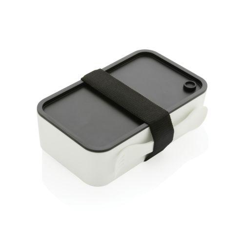 Achat Lunch box avec cuichette en rPP GRS - blanc