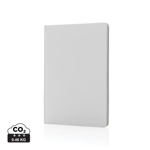 Achat Carnet A5 à couverture rigide en papier de pierre IMPACT - blanc