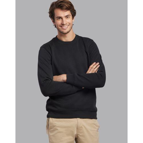 Achat Sweat Unisexe coton bio Made in France VOLTAIRE - gris chiné clair