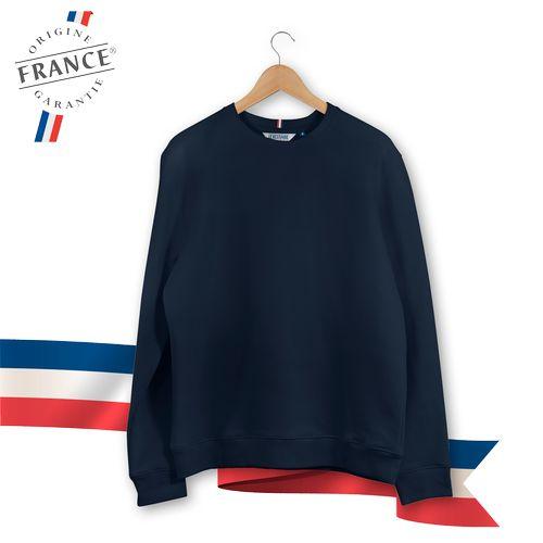 Achat Sweat-shirt ARCHIBALD - Made in France - gris chiné