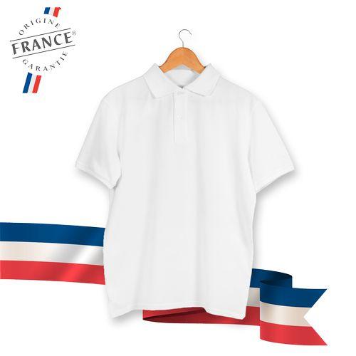 Achat Polo ALBERTIN - Made in France - blanc