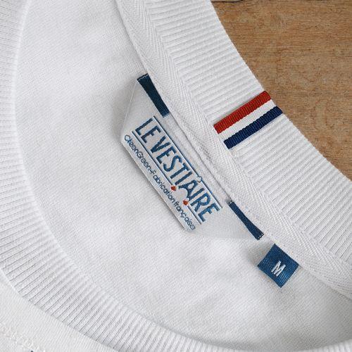 Achat T-shirt ALPHONSE - Made in France - blanc