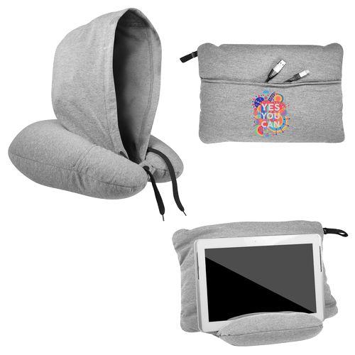 Achat Coussin PLUMPIDOO VOYAGER - gris