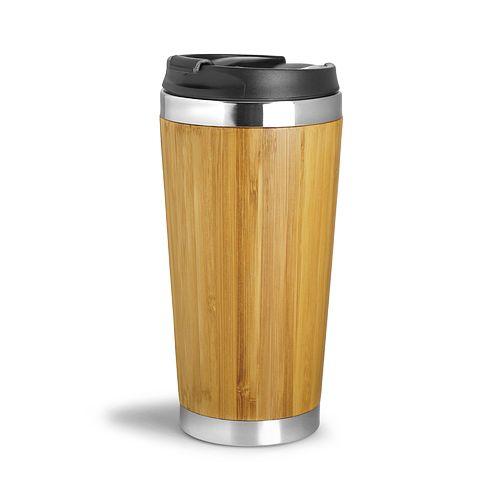 Achat Mug isotherme leakproof 410 ml WOOD YOU - bambou