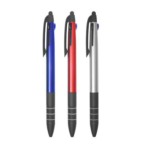 Achat BIP - Stylo/stylet tricouleurs - rouge