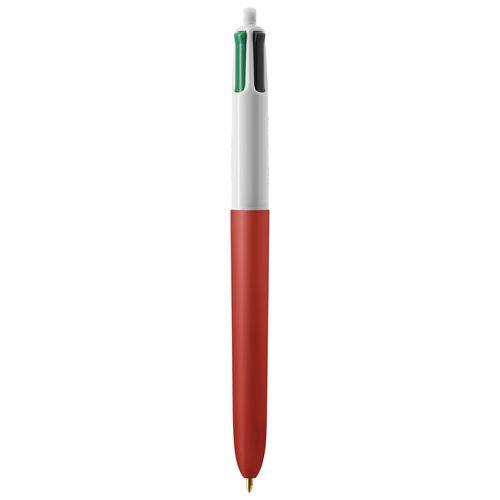 Achat BIC® 4 Colours Soft with Lanyard - Made in France - rouge