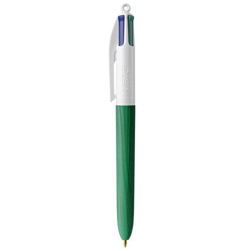 Achat BIC® 4 Colours Wood Style - Made in France - vert
