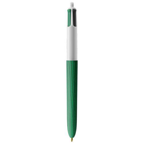 Achat BIC® 4 Colours Wood Style - Made in France - vert