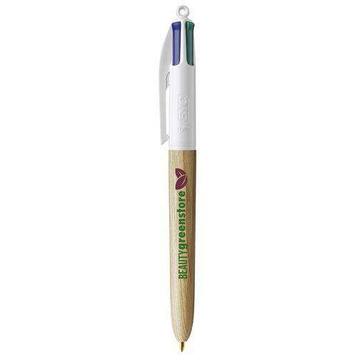 Achat BIC® 4 Colours Wood Style - Made in France - naturel